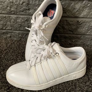 Original Classic K-Swiss white leather sneakers 7